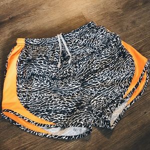 Animal Print Nike Running Shorts